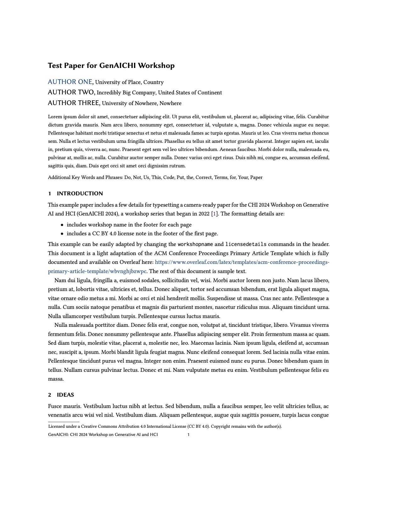 Example GenAICHI workshop paper